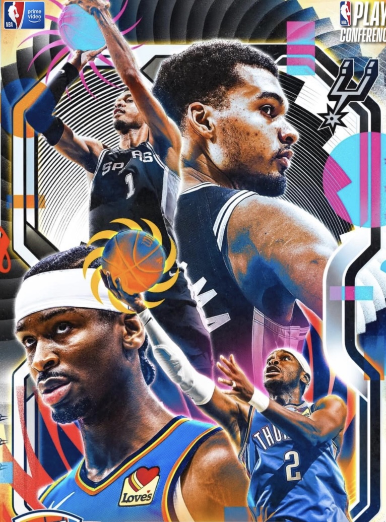 NBA　サンダー×スパーズ　第6戦